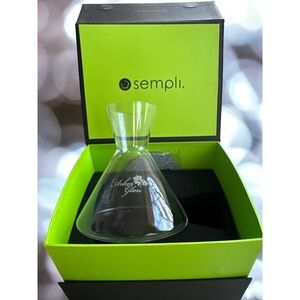 Arbor Glen Sempli Vaso-Vino Aerating Wine Decanter in Gift box
